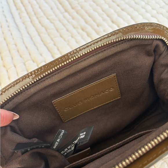 CLUB MONACO | leather clutch purse - Picture 3 of 3